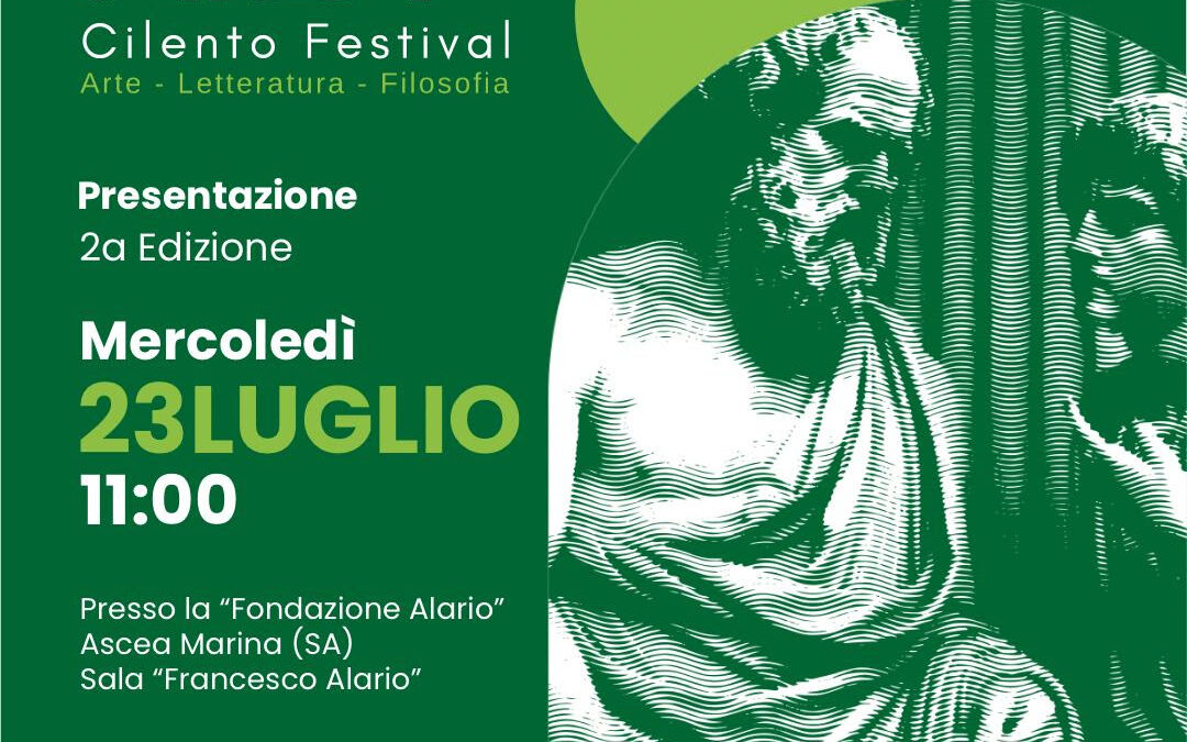 Torna, per la seconda edizione, l’Alef Cilento Festival, festival multidisciplinare che si terrà a Cardile dal 31 luglio al 3 agosto 2025.